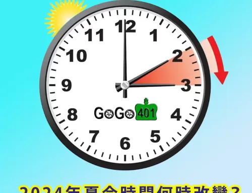 2024年夏令時間何時改變?